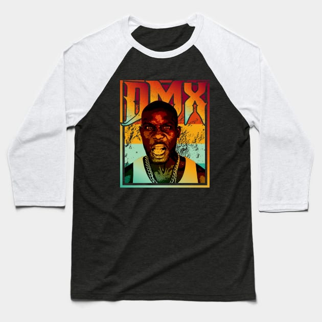 DMX || Retro || Old school hip hop Baseball T-Shirt by Aloenalone